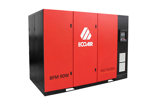 艾高BPM90W水冷兩級(jí)壓縮永磁變頻螺桿式空壓機(jī)